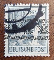 Deutsche Post 1948 /12 Pfennig - Entwertet mit Balkenstempel