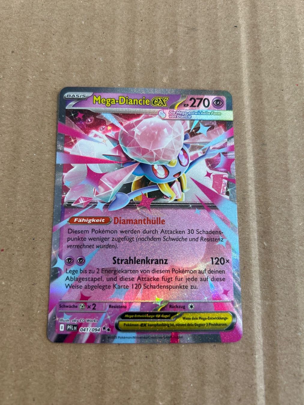 Pokémon Carte collezionabili: Mega-Diancie EX – Nuovo (secondo la descrizione) da Zürich venduto da car_rbg5