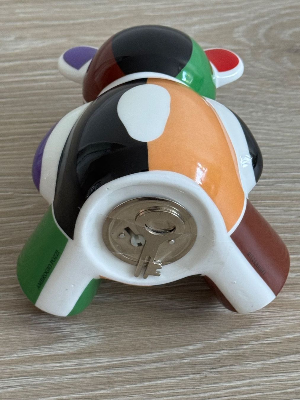Salvadanai: Teddybär Spardose Kässeli Patchwork-Stil – Nuovo (secondo la descrizione) da Effretikon venduto da Vinci7 4