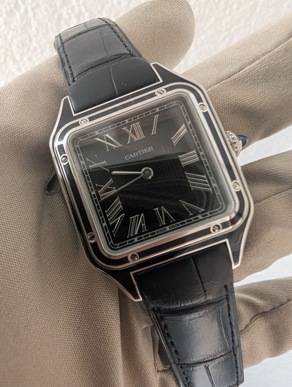 Cartier Orologi: Cartier Santos Dumont WSSA0046 – Nuovo e nell'imballaggio originale da Gossau SG venduto da honeybeauty 3