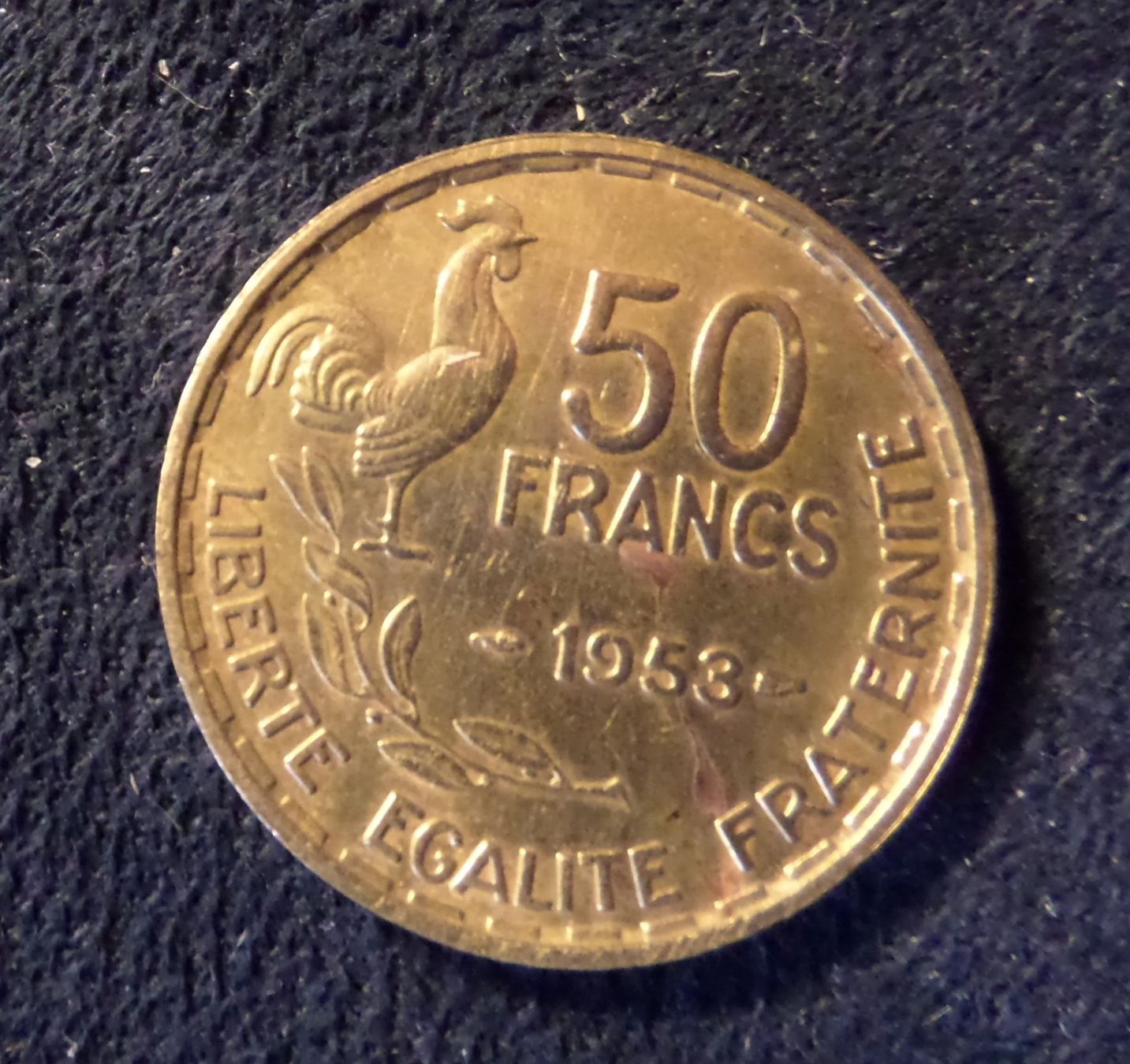 Tutti le monete: PIECE 50 FRANCS 1953 – Usato da Nyon venduto da an54