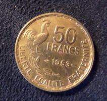 PIECE 50 FRANCS 1953