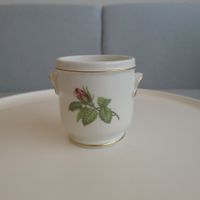 70er J. Frankreich " Porcelaine de Paris " Blumen-Ubertopf