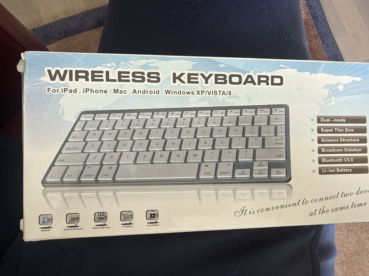 Tastaturen: Wireless Bluetooth Tastatur – Gebraucht aus Cham von ReUse_and_ReCycle 2