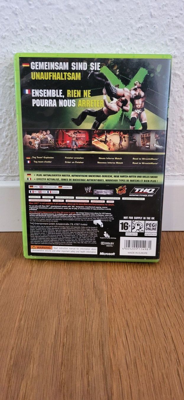 Microsoft Giochi: Xbox 360 - Smack Down vs Raw 2009 – Usato da Münsingen venduto da DigitaleSpielecke 1