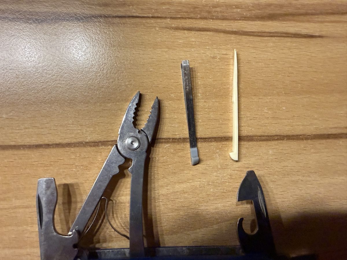 Victorinox Taschenmesser: Sackmesser Victorinix blau – Gebraucht aus Messen von Versber 1