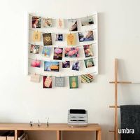 Foto-/Postkartenhalter für die Wand