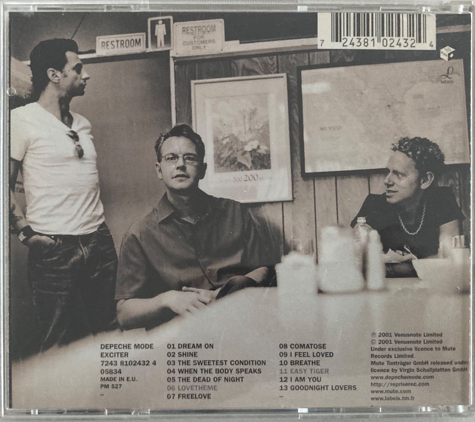 CDs: DEPECHE MODE - EXCITER – D'occasion à Poliez-Pittet par Newtown-Records 1