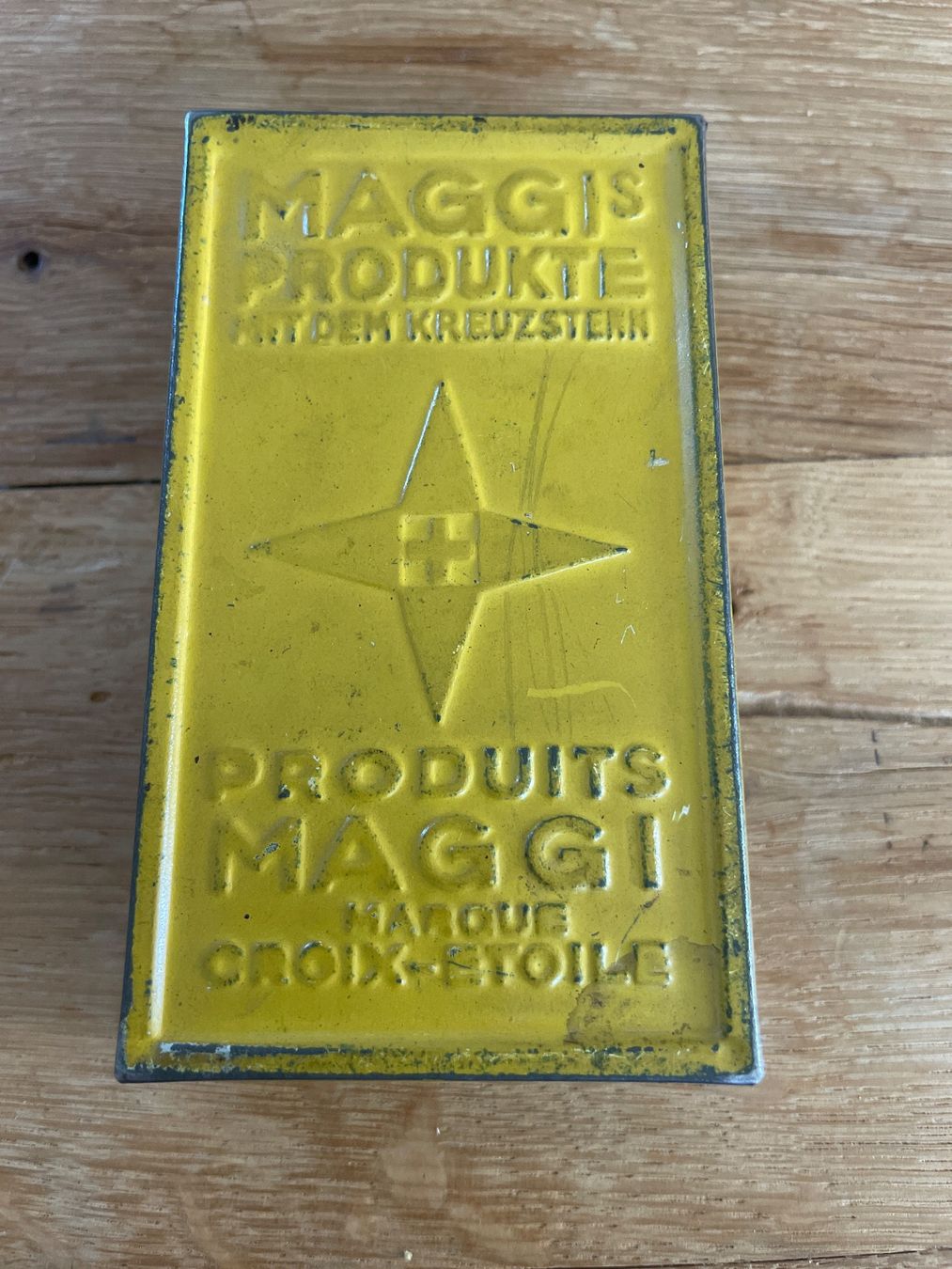 Dosen: Antike, seltene Blechdose MAGGI – Gebraucht aus Winterthur von cheerio97 2