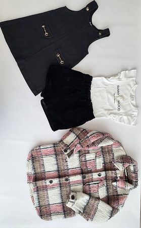 Mädchen Kleider ( Hemdjacke, Kleid, Hose) 122/128