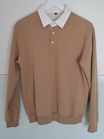 Melvin™-Poloshirt beige Gr. M