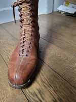 Antike Stiefeletten/Schlittschuhe 38/38.5