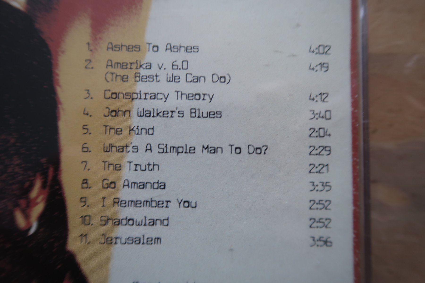 CD: STEVE EARLE - JERUSALEM - CD – Usato da Basel venduto da Patiscat 3