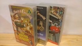 Wallace et Gromit VHS Collection - Rétro Animation! Anglais 