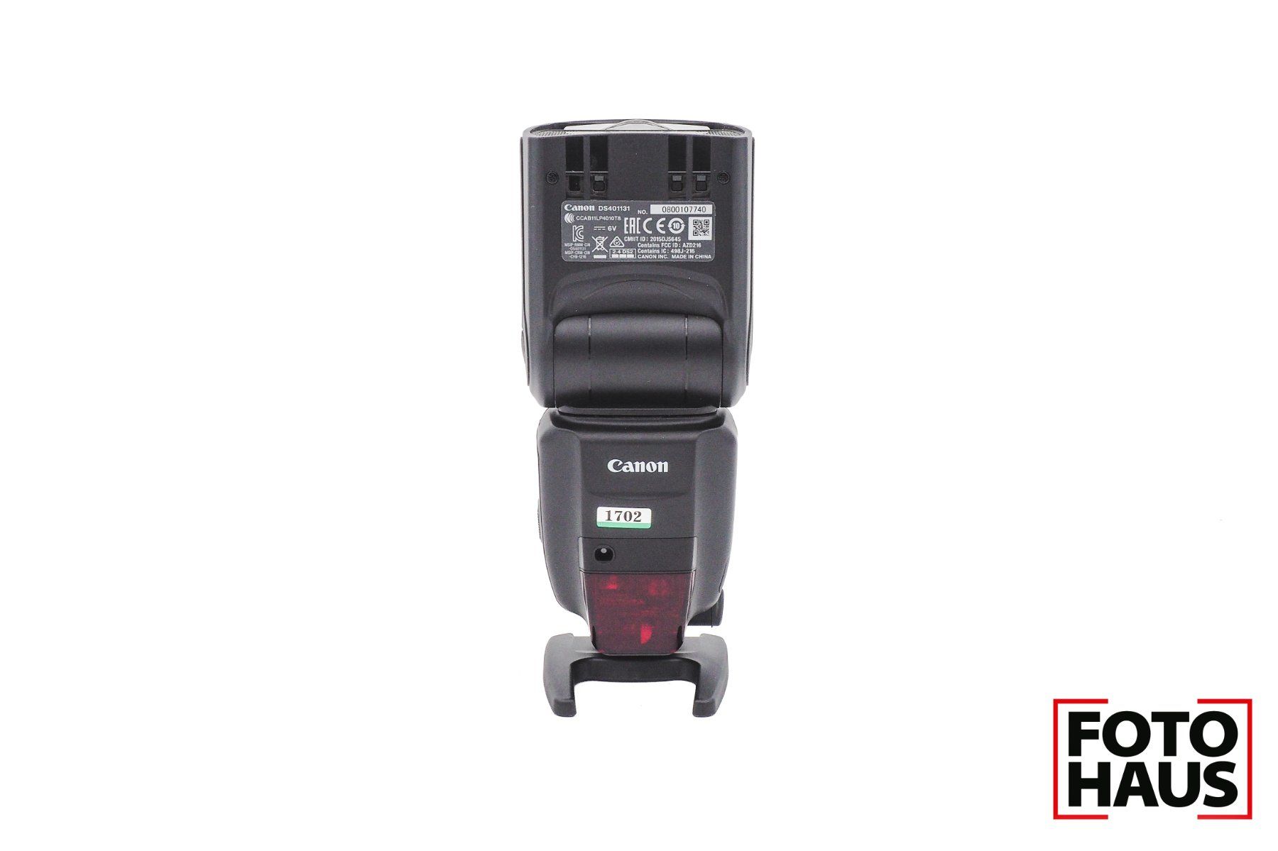 Canon Blitze: Canon Speedlite 600EX II-RT Blitz Flash 1702 – Gebraucht aus Basel von FotohausBasel 1