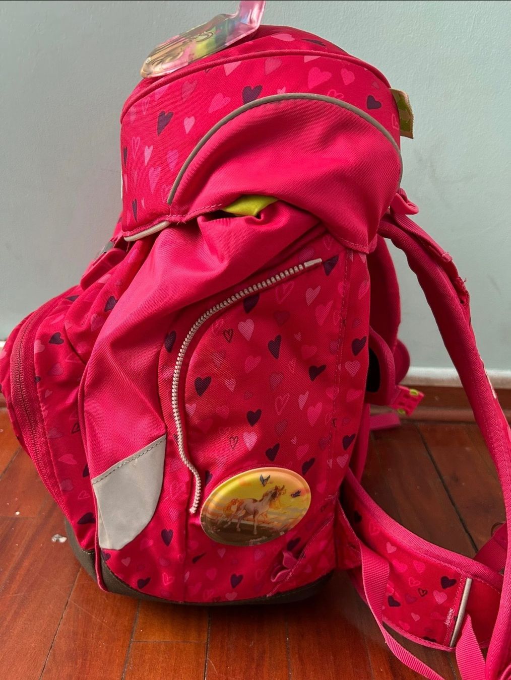 Ergobag Borse & Zaini: Ergobag Schulthek pink mit Pferden – Usato da Frauenfeld venduto da geh_f7bs 2