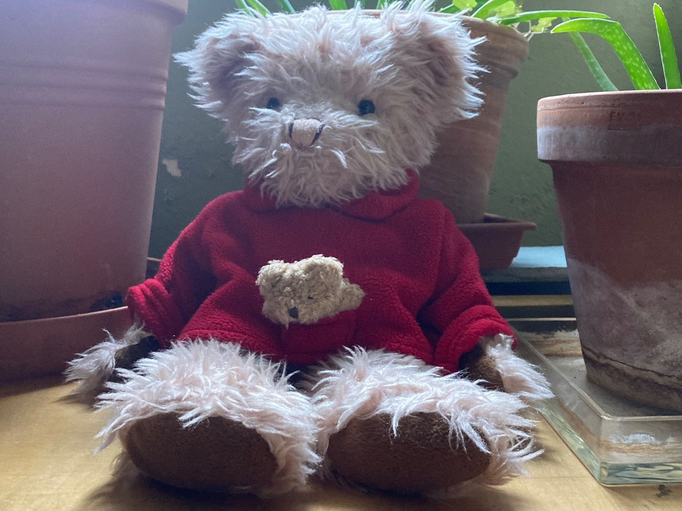 Statuette: Kuschelteddy mit Bärchen, Grove International – Usato da Winterthur venduto da mailer57