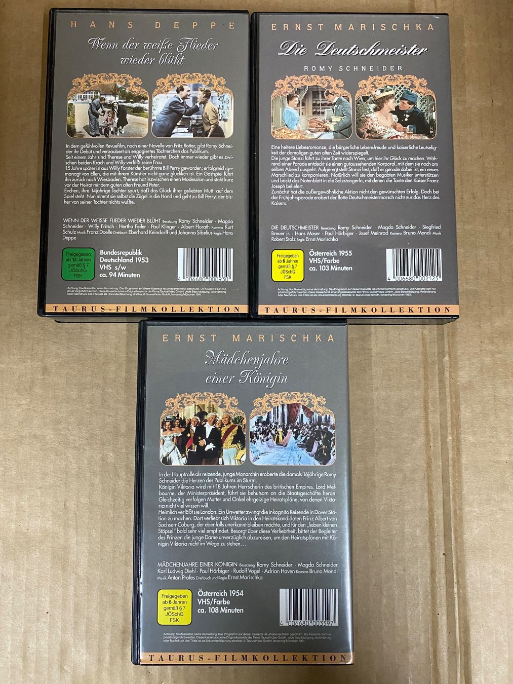 Tutti i VHS: Romy Schneider Set 3 Filme (VHS) – Usato da Eschlikon TG venduto da ArtRec 5
