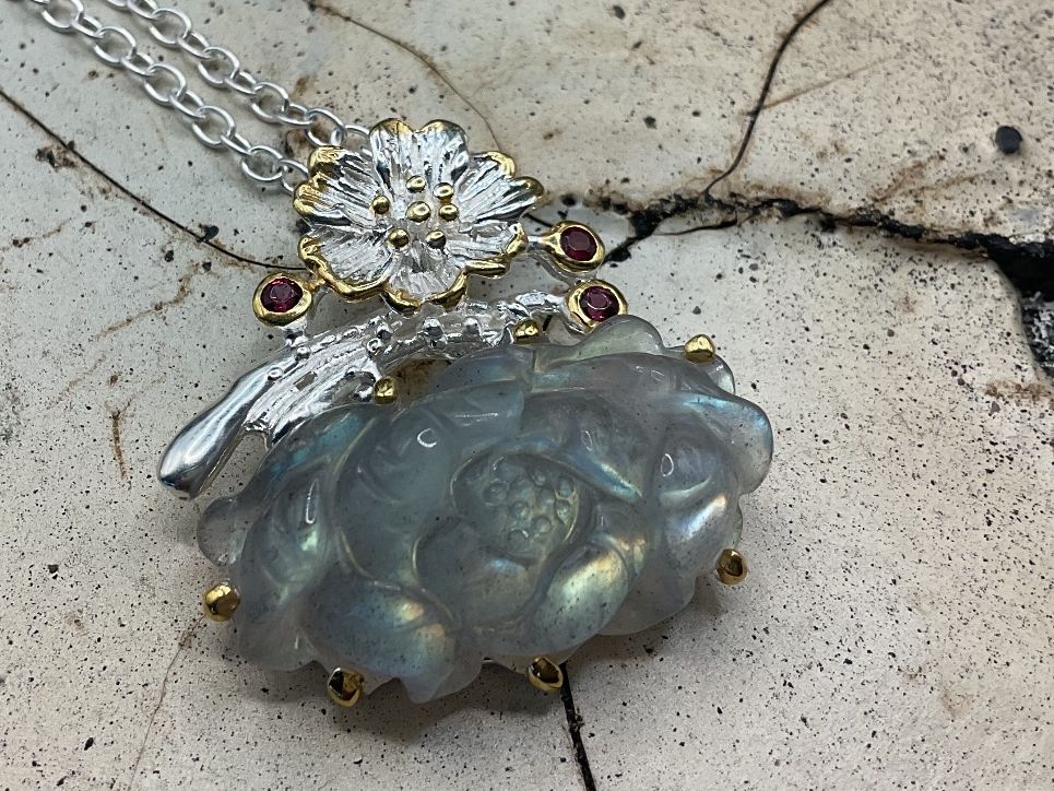 Ciondoli: Wunderschönes Collier und Anhänger Sterlingsilber – Nuovo (secondo la descrizione) da Luzern venduto da S.Kern01