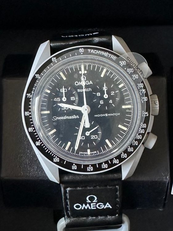 Swatch Orologi: Omega x Swatch - Mission to the Moon / MoonSwatch (neu) – Nuovo e nell'imballaggio originale da Zürich venduto da Mas7