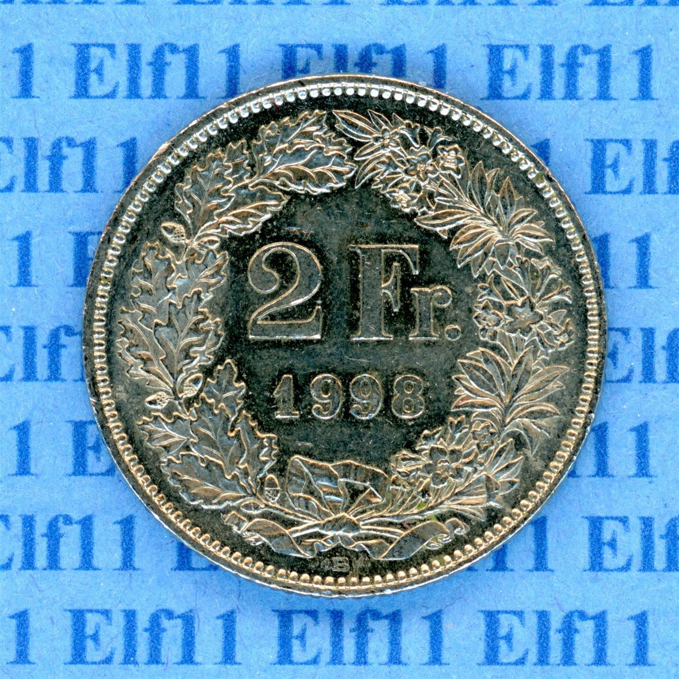 Tutti le monete: CHF___2.00 1998 -vz 2 Franken – Usato da Widnau venduto da Elf11