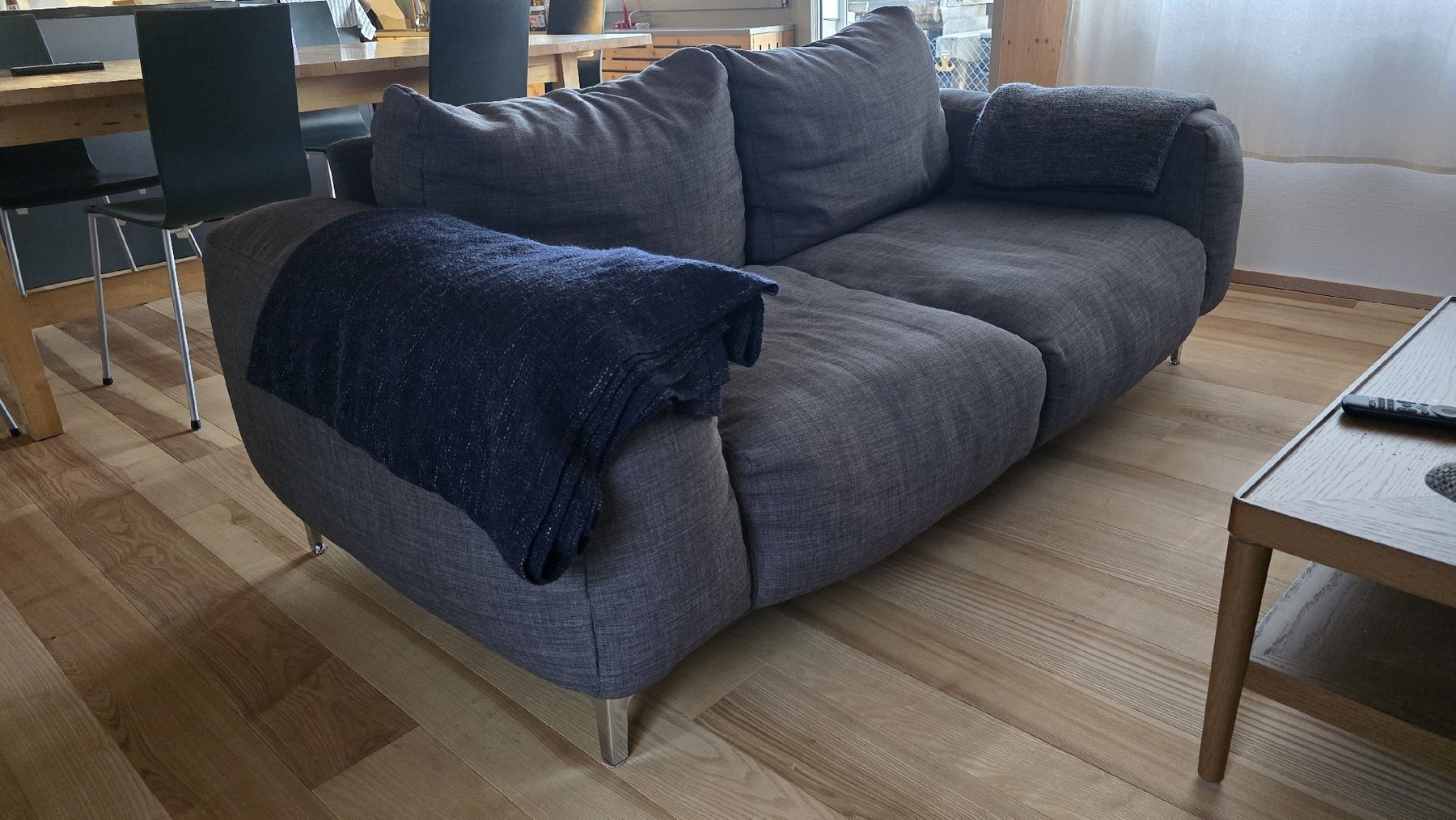 Divani: Gemütliches 2er Sofa in Anthrazit, top Zustand – Usato da Basel venduto da MisterEdwin 1