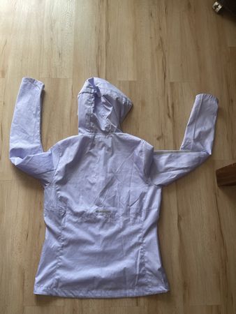 Veste Adidas femme capuchon violette claire S / M bon éta
