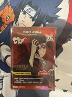Naruto Mythos TCG Itachi Uchiha Karte 128/130 V Weekly