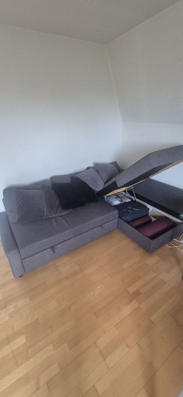 Divani: Ecksofa mit Schlaffunktion und Stauraum – Usato da Zürich venduto da fjp_5cv2 1