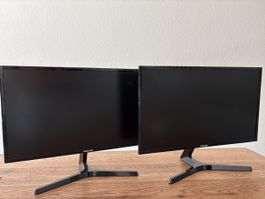 2 x Samsung Moniteurs LED 24 pouces occasion bon état