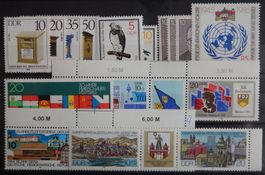 DDR Lot mit postfrischen ** Werten IV