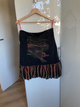 Save the Queen Jupe in Cordstoff Schwarz Gr. S