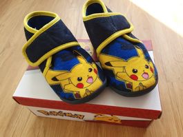 Pokemon Hausschuhe blau Gr. 28