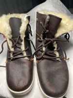 HUB Winter Boots, Leder braun, Grösse 39, Top Zustand!
