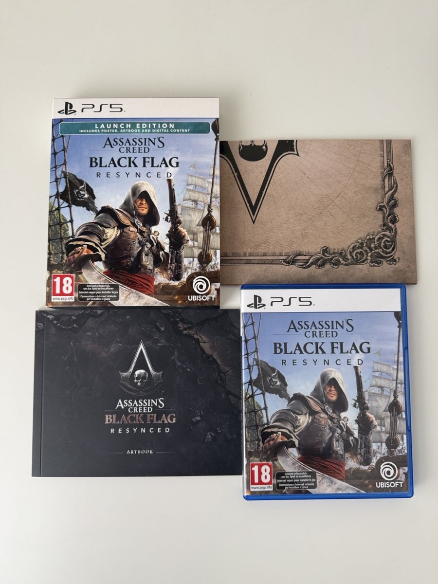 Spiele: Assassin's Creed Black Flag PS5 Launch Edition – Neu (gemäss Beschreibung) aus Genève von ali_5msd