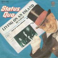 Status Quo  --  Living on an island  Single7