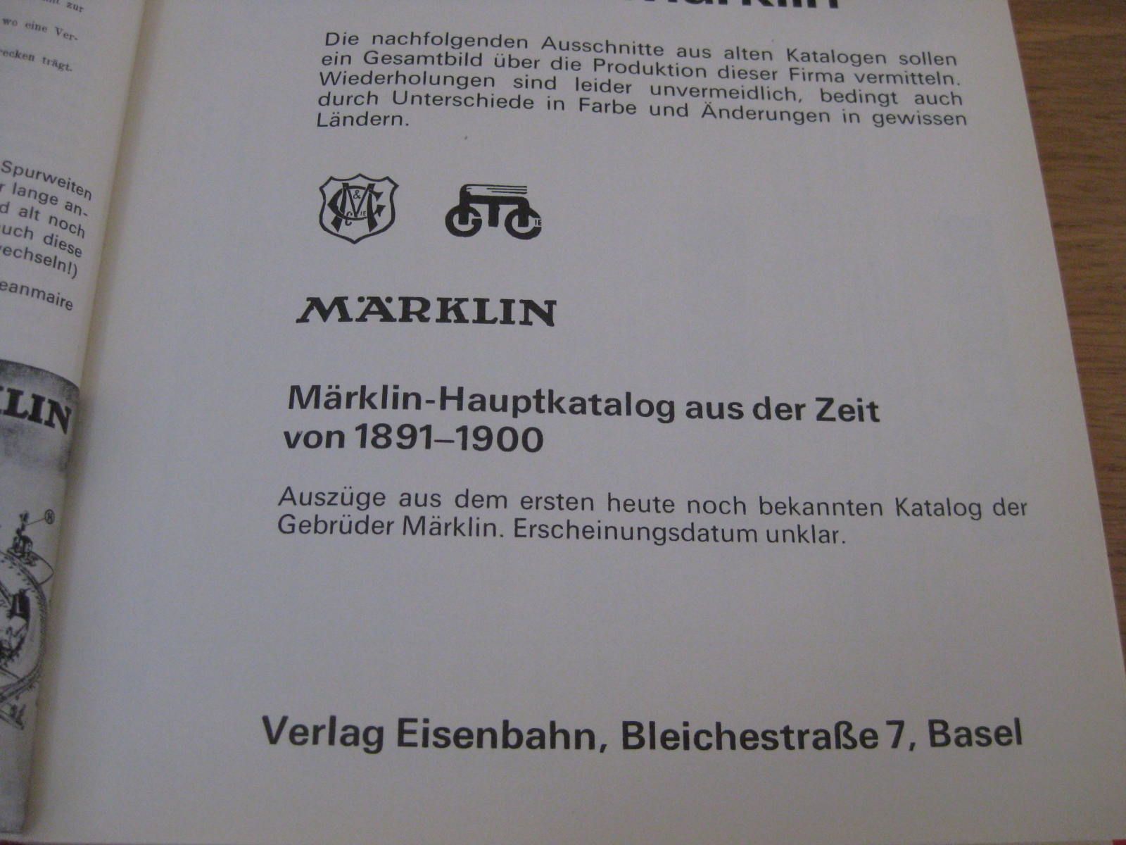 Märklin Modelleisenbahnen: Märklin, die grosse Spurweiten – Gebraucht aus Malters von Marosko 1