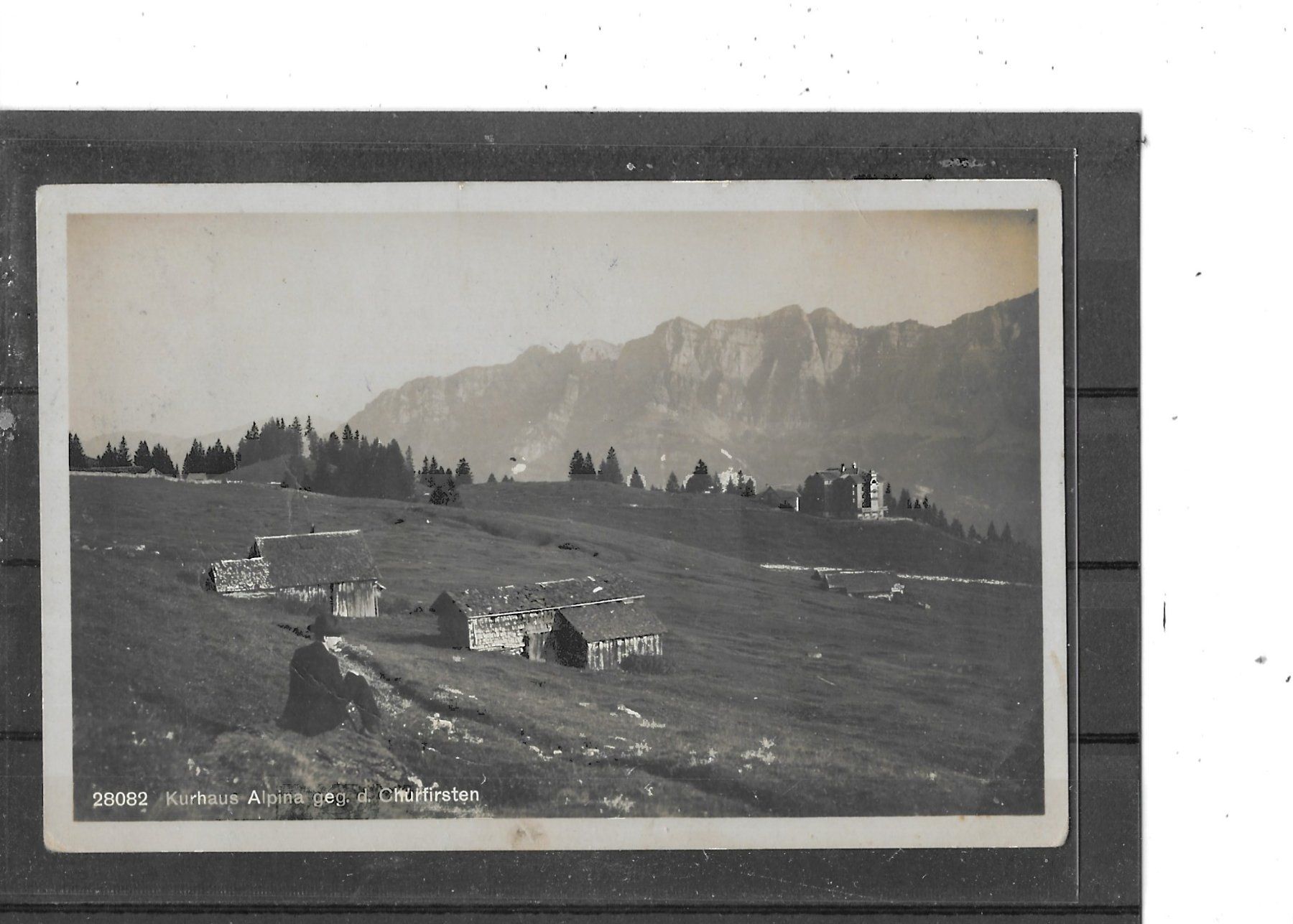 Cartoline postali: SG Flums 1921 Kurhaus Alpina – Usato da Schocherswil venduto da Wilare