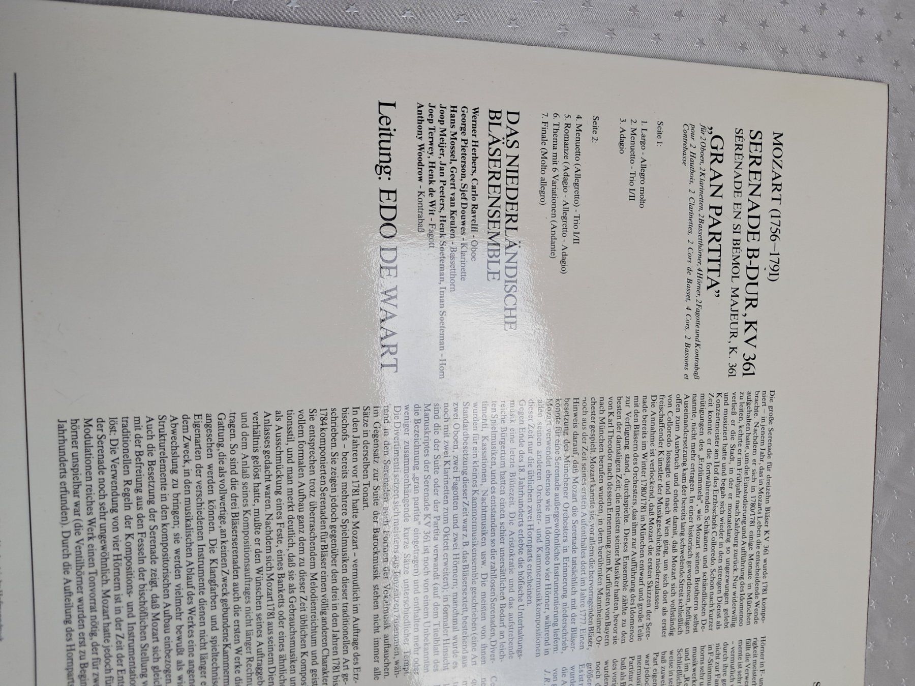 Dischi in vinile: Vinyle musique classique – Usato da moutier venduto da Dupont50 6