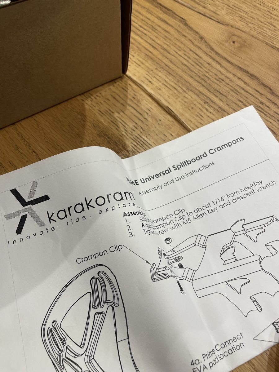 Altro in Alpinismo & Escursioni: Karakoram Splitboard Harscheisen Universal Neu – Nuovo e nell'imballaggio originale da Lommiswil venduto da makenschmuschki 2
