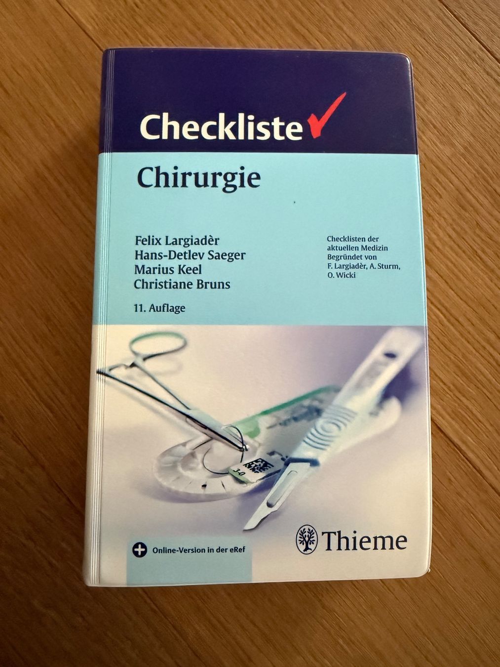 Libri: Checkliste Chirurgie, 11. Auflage – Nuovo (secondo la descrizione) da Winterthur venduto da san_v2dq