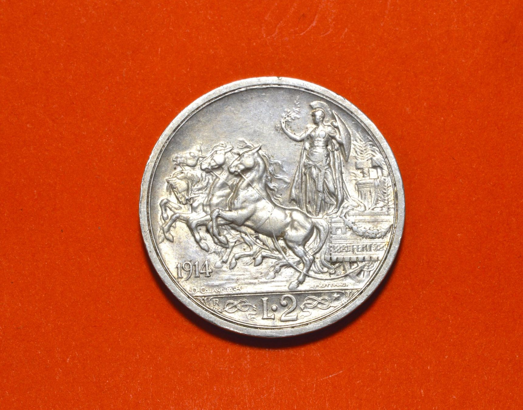Alle Münzen: Italien 2 Lire 1914 – Gebraucht aus Oberglatt ZH von dil_85sh 3