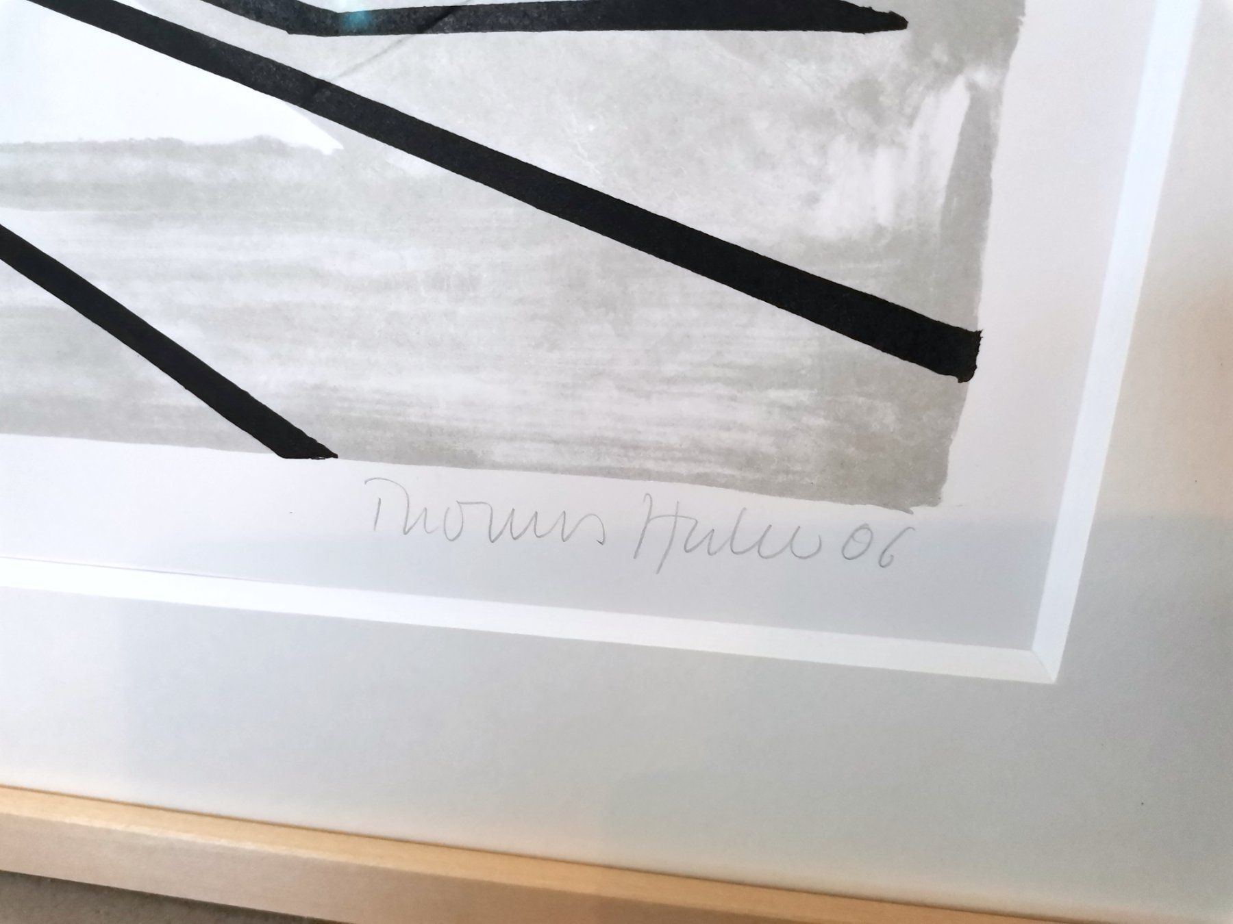 Grafiken & Lithographien: Lithographie, Thomas Huber, 2006 – Gebraucht aus Lausanne von huitre01 2