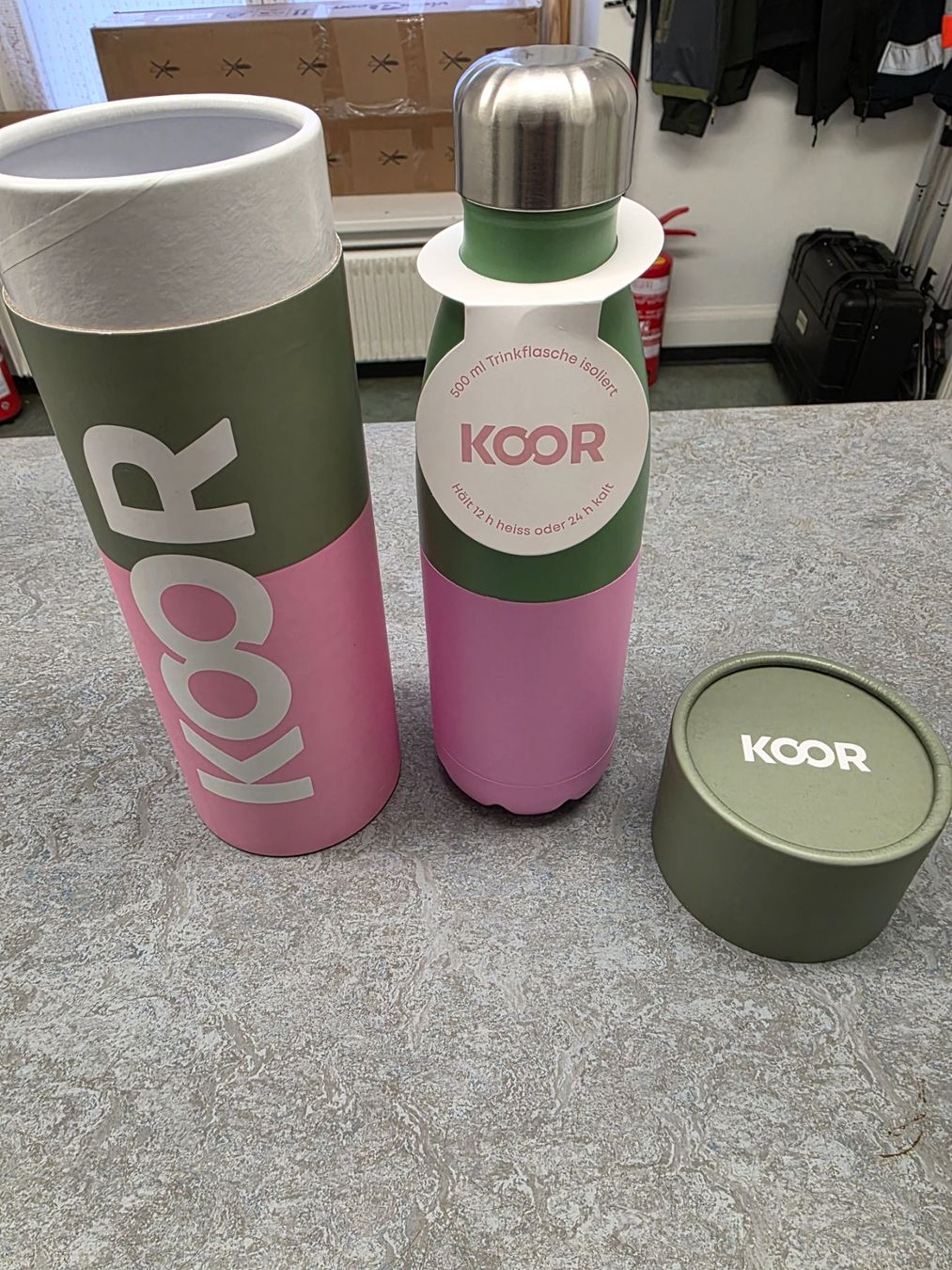 Borracce & Thermos: Koor Trinkflasche – Nuovo e nell'imballaggio originale da Lostorf venduto da rubileo
