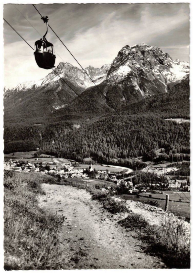 Cartoline postali: Scuol - Gondelbahn Motta Naluns – Usato da Binningen venduto da Mountainrider