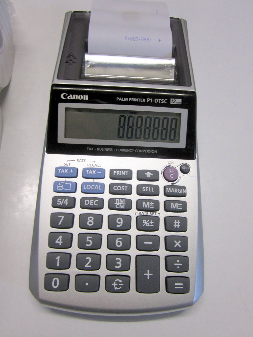 Canon Calcolatrici tascabili: Taschenrechner Canon Palm Printer P1-DTSC – Usato da Binningen venduto da fel_8mgn