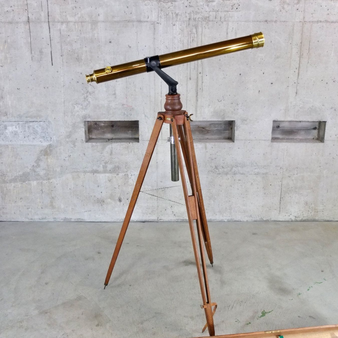 Telescopi: Teleskop von Eugène Vion, Paris, 1930-1940 – Usato da Basel venduto da Brocki-auf-dem-Wolf