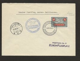 1938 Flugpost F9 mit verschobenem Unterdruck siehe Fotos +++