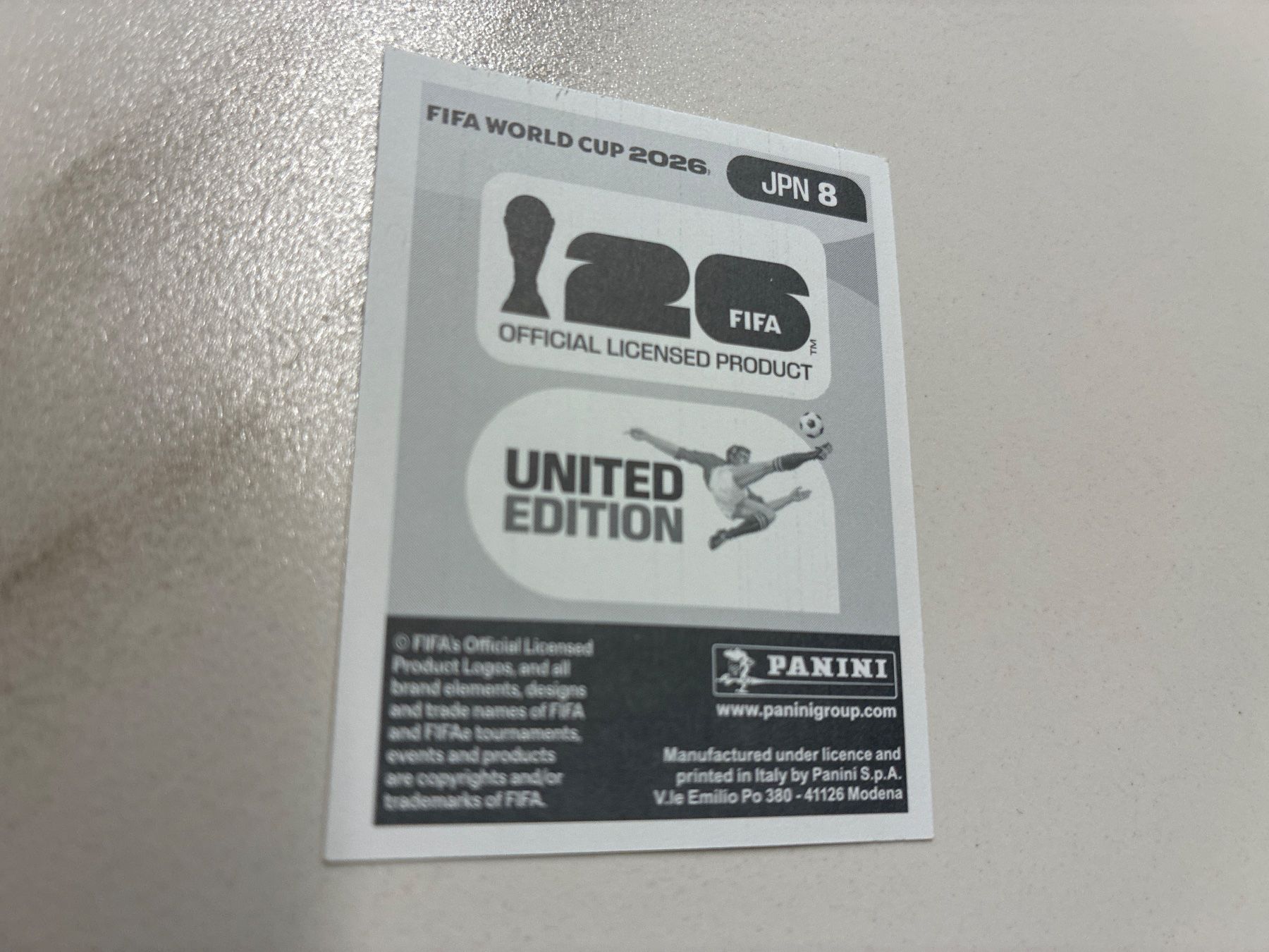 Panini Carte collezionabili: Panini WM 2026 Mexiko Sticker - JPN8 – Nuovo (secondo la descrizione) da Basel venduto da yac_h5js 1