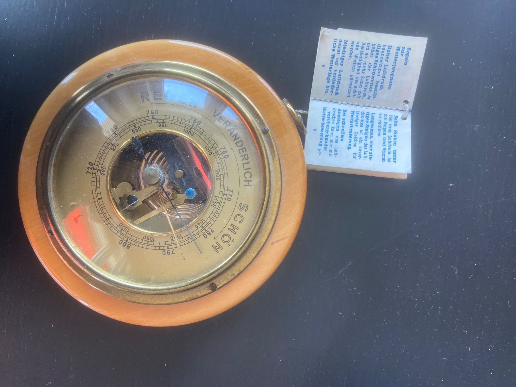 Sonstige antike Technik & Geräte: antikes Barometer – Gebraucht aus Meilen von rowland534